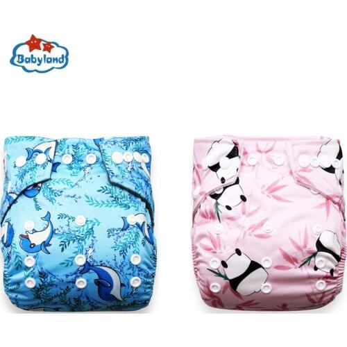 Babyland PUL Fabric Diaper Pants 30pcs Washable Diaper Covers Reusable Nappies Cloth Diapers Manufacturers Baby Dream Diapers
