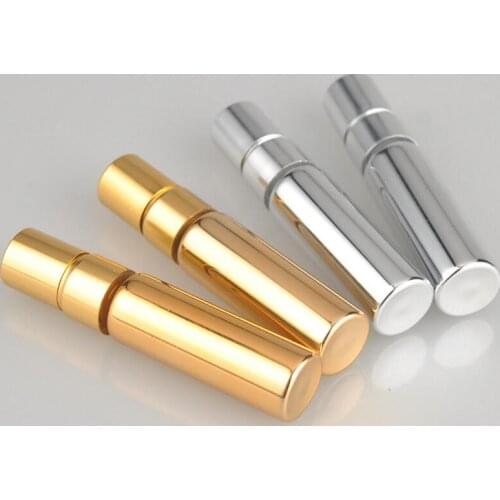 5ML Portable Travel Spray Perfume Bottle Empty Cosmetic Containers With Aluminium Atomizer