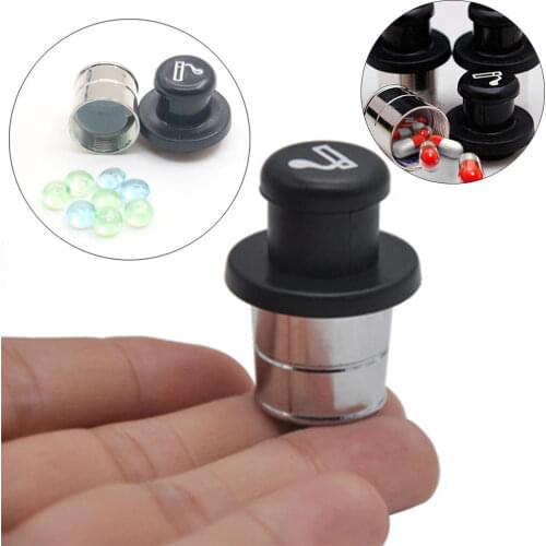 Auto Car Accessories Escondite Secreto Portable Secret Stash Car Cigarette Lighter Shape Medecine Box Hidden Pill Container Case