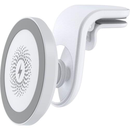 Car bracket Magnetic charger type c for mobile Phone magsafing Wireless Charger Holder air vent Mount Car charging stand