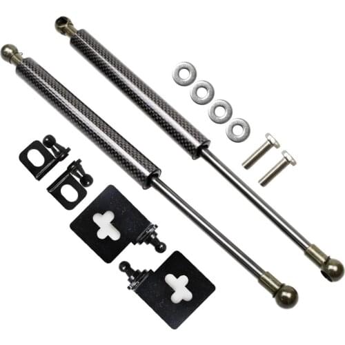 Car Styling Hood Bonnet Gas Struts for Nissan SILVIA S15 200SX SR20DET 1999-2002 Lift Support Damper Carbon Fiber Shock