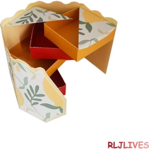 Storage Box Metal Cutting Dies DIY Scrapbooking Card Stencil Paper Craft Handmade Album Handbook Decoration