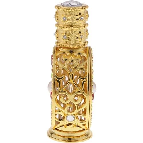 Lovoski Vintage 12ml Empty Perfume Bottle Elegant for Lady Women
