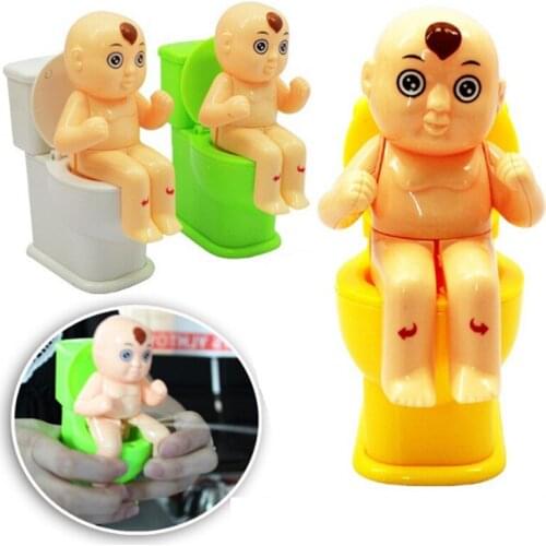 Mini Prank Squirt Spray Water Toilet Spoof Gadgets Toys Closestool Joke Gag Toy Gift Funny Tricky Toy