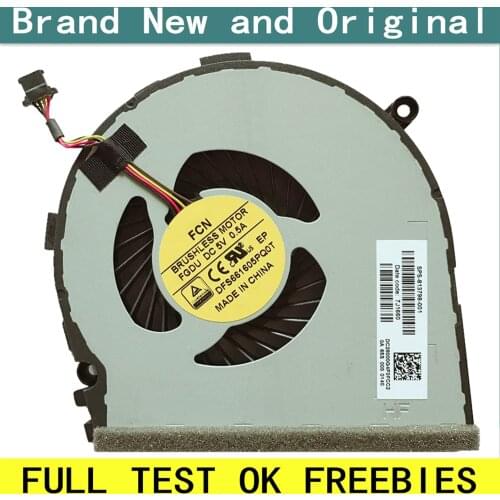 New laptop CPU cooling fan Cooler Notebook PC for HP 813798-001 ENVY M7-N M7-N101DX 17-N011TX 17-N 17-N000 17-n111tx 17-n101ur