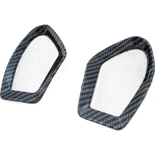 Carbon Fiber Pattern Gas Tank Air Intake Vent Cover Fairing for Ducati 696 796 1100