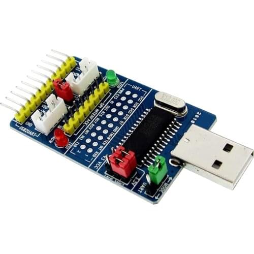 CH341A Serial Port Parallel Port Converter USB To I2C IIC SPI ISP UART TTL Serial Adapter EPP/MEM Parallel Converter