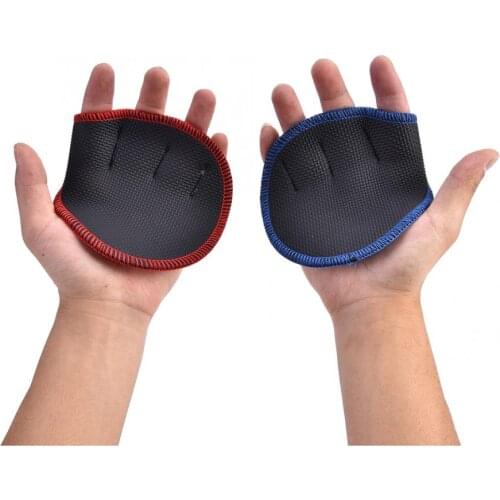1 Pair Unisex Anti Skid Weight Lifting Training Gloves Fitness Sports Body Building Dumbbell Grips Support Hand Protector