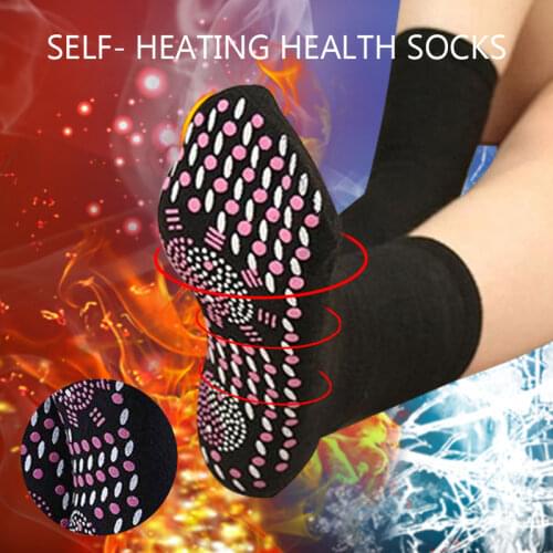 Self-heating Magnetic Socks for Women Men Self Heated Socks Tour Magnetic Therapy Comfortable Winter Warm Massage Socks Pression