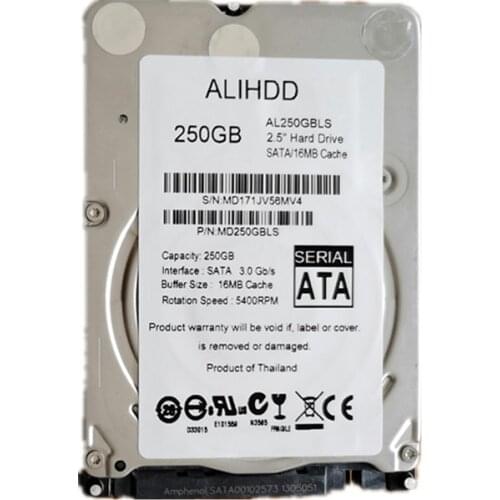 250GB SATA 2.5inch 5400RPM 16M Internal Hard Disk Drive For Laptop Notebook Warranty for 1-year