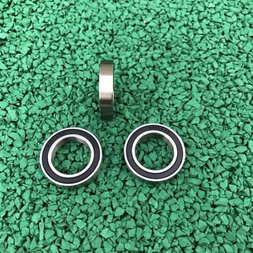 50pcs/100pcs 6802-2RS 61802-2RS 15x24x5mm thin wall deep groove ball bearing 6802RS 61802 15*24*5