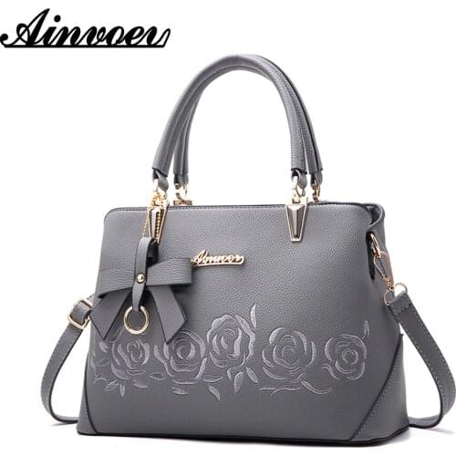 Ainvoev Women's Bags With Appliques