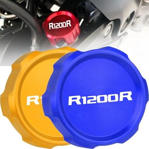 Motorcycle Accessories Rear Brake Fluid Reservoir cover cap For BMW R1200R R 1200R 1200 R 2006-2020 2013 2012 2011 2010 2011