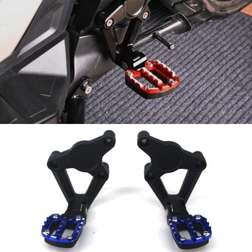 Motorcycle CNC Aluminum Folding Rear Foot Pegs Footrest Passenger Rearsets FOR HONDA XADV X-ADV 150 750 Xadv-750 x adv-150 750 x