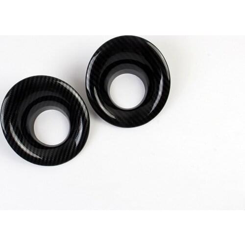 Car Front Bumper Fog Lamp Ring Cover Frame Trim for Dodge Challenger 2015-2020 Car Decoration Accessories