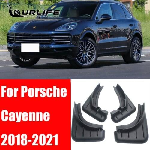 Mudguards for Porsche Cayenne Macan Panamera PO536 Mudflap Fender Mud Flaps Guard Splash Accessories 2017 2018 2019 2020 2021