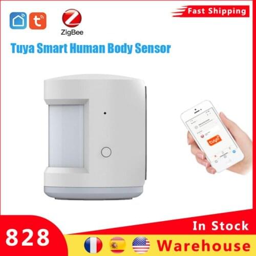 Tuya ZigBee3.0 PIR Sensor Motion Detector Human Body Movement Detector Wireless Smart Body Movement mini PIR Motion Sensor