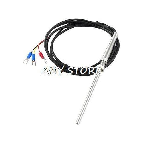 PT100 Thermocouple Temperature Controller Sensor 100mm Probe 1.9M