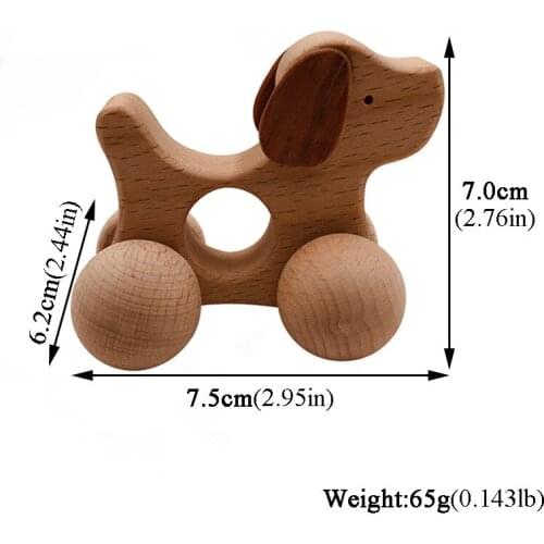 Wooden Toys Beech Wood Blocks 1pc Car Cartoon Educational Montessori Toys for Children Teething Baby Teethers Birthday Gift Baby