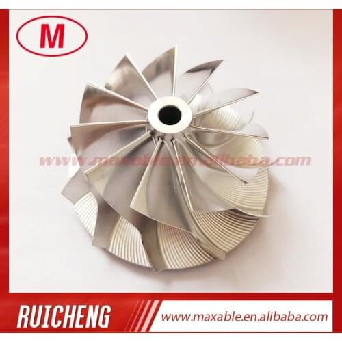 K04 5304-123-2241 40.99/51.00mm 11+0blades performance Turbo milling/aluminum 2618/billet compressor wheel for 5303-970-0287