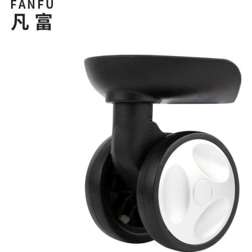 Quality Suitcase Black Casters Repair Replacement Suitcase Wheel 360 Degree Rotating Universal Wheel Silent Caster Accessories