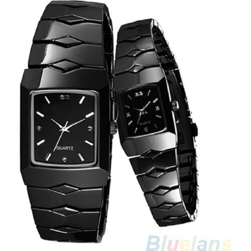 Fashion Casual Simple Couple Lover Women Men Quartz Movement Wrist Watch