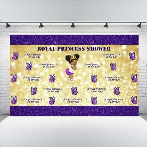 Neoback Baby Shower Photography backdrops Step and Repeat Photo Background for Newborn Photographic Studio Computer Printed