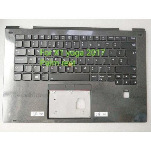 For ThinkPad X1 Yoga 2017 palm top cover backlit keyboard 460.0A91K.003 FRU SM10M68727
