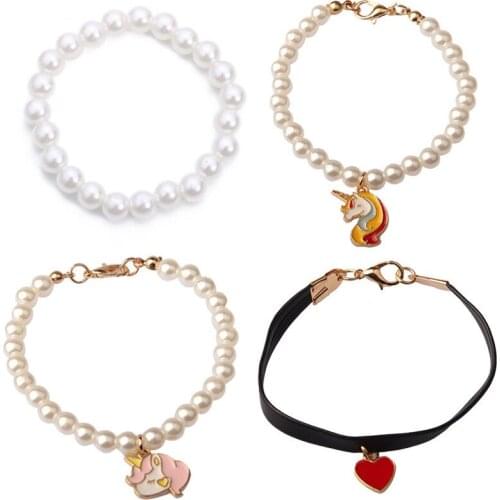 New Pattern Fashion Pearl Necklace Fit 18 Inch American&43cm Baby New Born Doll Clothes Accessories,Girls Toys