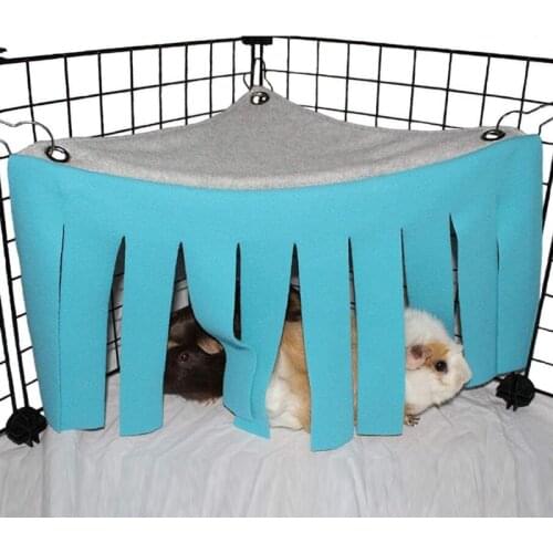 Hamster Tent Hammock Pet Hideout Cage Accessories Nest Bed For Guinea Pig Chinchilla Hedgehog Rat Squirrel Ferret Dwarf Bunny