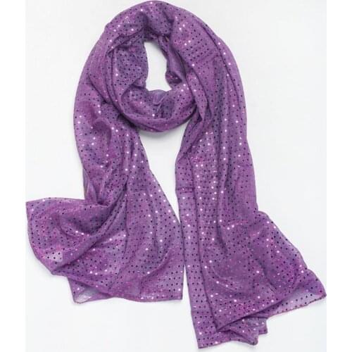 Belly Dance Veil Belly Dance Shawl Scarf Sequins Handmade Dyed Belly Dance Silk Veils 215*115 cm