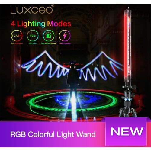 10W 3000K Remote Control Flash Rod Photo LED Video Lighting IP68 Waterproof Camping Light RGB Flashlight for Photography Diving