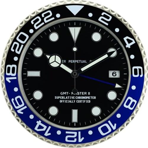 European Style Retail Metal Pow Patrol Wall Watch Quartz Secret Stash Clock Wall Clock Living Room Silent Wanduhr Mural