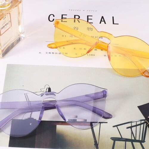 Vintage Candy Color Square Sunglasses Women Brand Designer Retro Sunglass Rectangle Sun Glasses Female Candy Color Eyewears