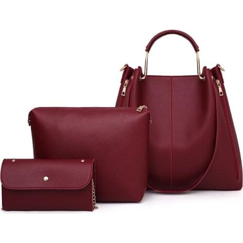 Designer brand Handbag women bag top-handle Shoulder Bags fashion messenger handbags PU Leather composite bag bolsa feminina