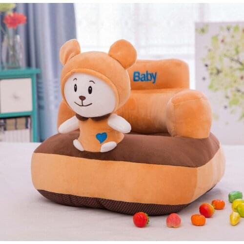 Explosion Style Creative Cartoon Children Sofa Learning Seat Plush Toys Children Small Sofa Tatami Doll Baby Sofa Seat