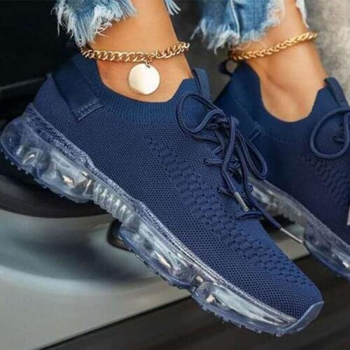 Women Vulcanized Shoes Casual Lace Up Female Sneakers Light Comfort Mix Color Shoes Woman Breathable Ladies Plus Size 2021 New