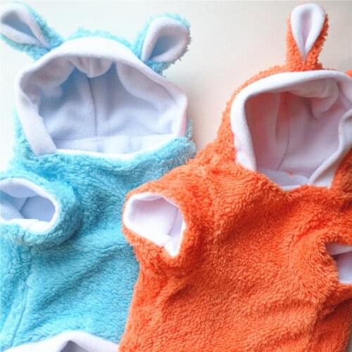 Winter Fleece Pet Clothes for Dogs Puppy Clothing French Bulldog Coat Pug Costumes Jacket For Small Dogs Chihuahua Hondenkleding