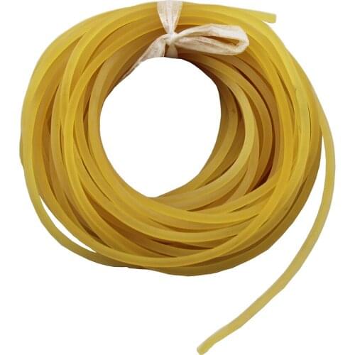 10 Meters Diameter 5mm Plain Traditional Elastic Rope Tied Reinforcement Group Fishing Line Solid Elastic Rubber