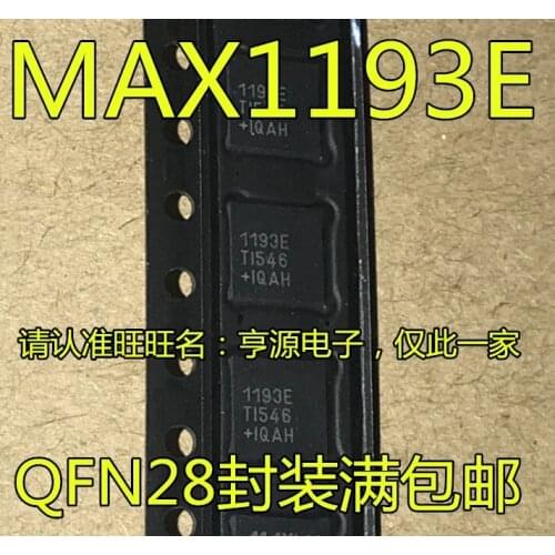 100% New&original MAX1193E MAX1193ETI+T 1193E QFN28