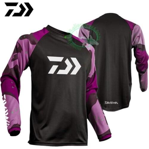 2022 Male Long Sleeves Fishing Clothing Jersey Anti-UV Breathable Sportswear Fishing Clothes Quick Drying Fishing Shirt