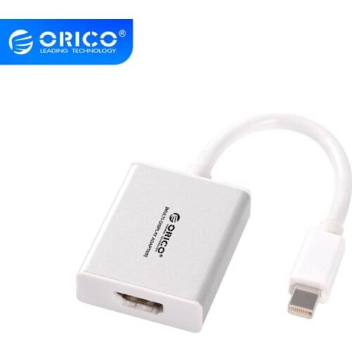 ORICO Mini Displayport to VGA Adapter Mini DP to Converters 1080P 4K DVI Adapter for Projector MacBook