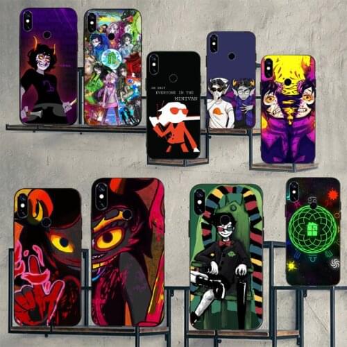 Homestuck Aradia Trolls manga Phone Case For Xiaomi Redmi note 7 8 9 t max3 s 10 pro lite cover funda coque shell