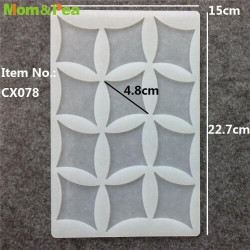 CX078 Geometric Figure Shaped Silicone Mold Chocolate Ornamental Fondant Mould Cake Decoration Tools