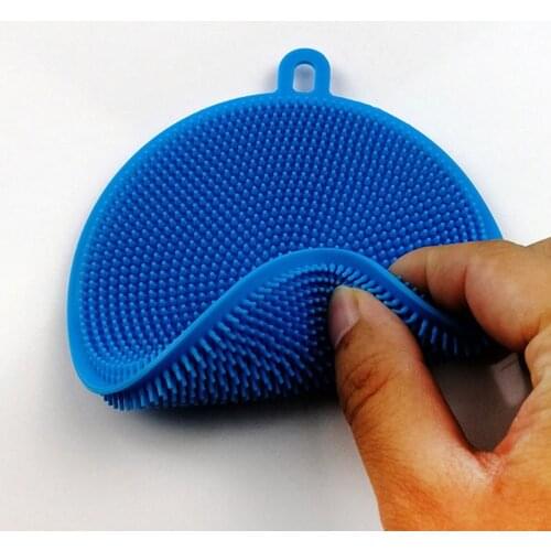 Home Multi-Purpose Dishwashing Cleaning Cloth Vegetables Fruits Brush Dish Towel Washing Rags Kitchen Tool Kitchenware Dishcloth