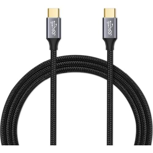 USB 3.1 To Type C Cable 100W 5A/20V 3.1 Fast PD Cable 10Gbps 5K/60Hz For Macbook Pro USB Type C Charger Data Cable For Samsung