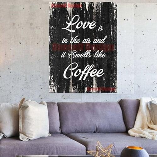 Love coffee 5d diamond painting full square rhinestone pictures home heart family decortion for home livingroom wall sticker