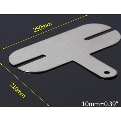 10PCS 18650 Power Lithium Batteries T-Shape Nickel Plated Steel Battery Connection Lead-out Sheet Spot Welding Film P82A