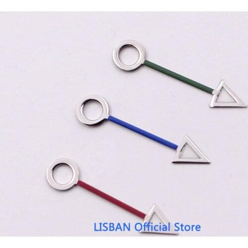 High quality stainless steel GMT Watch Hands Luminous GMT Pointer Fit For Automatic Movement Mens Watch