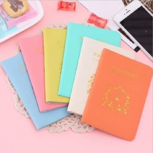 Travel Passport Cover Card Cases Women Men Travel Credit Card Holder Travel ID&Document Passport Holder
